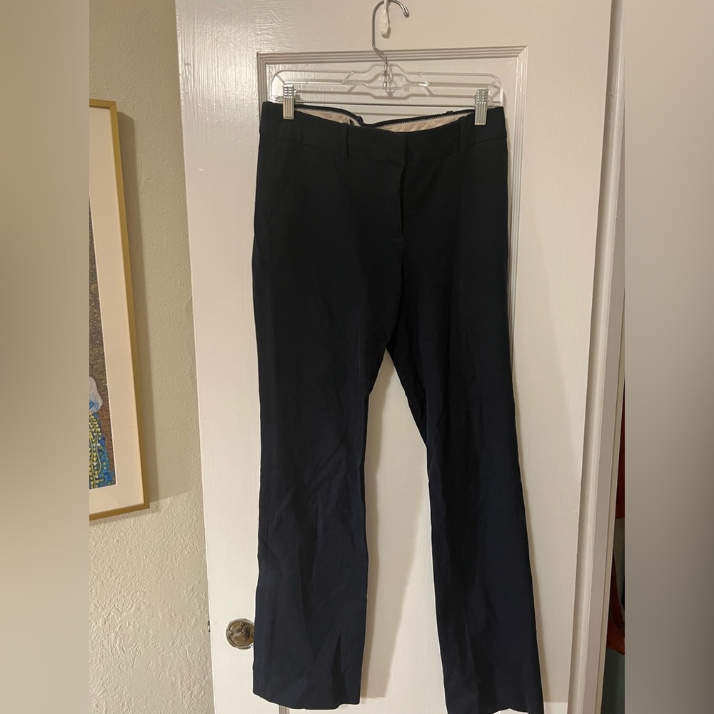 J. Crew Favorite Fit Blue Trouser